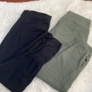 Set of Old Navy Capri leggings